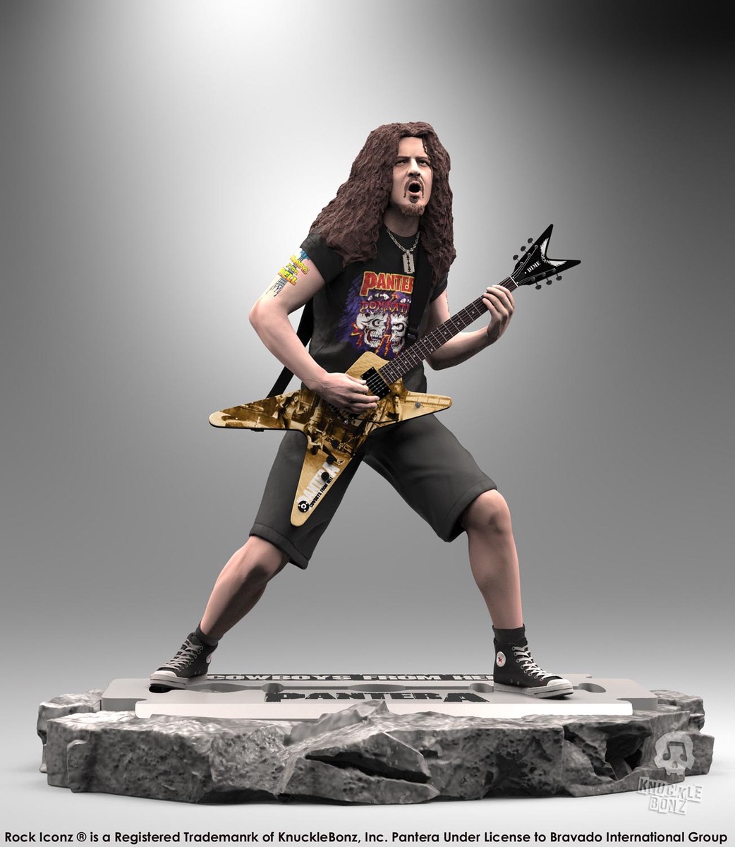 Figure Pantera Rock Iconz Statue Dimebag Darrell KBPANTERADD100