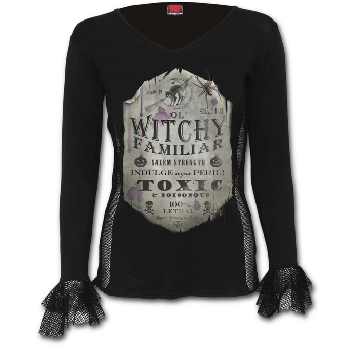 t-shirt women's - Witchy Familiar - SPIRAL
