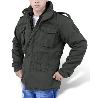 winter men´s jacket SURPLUS - REGIMENT M 65 - Black, SURPLUS