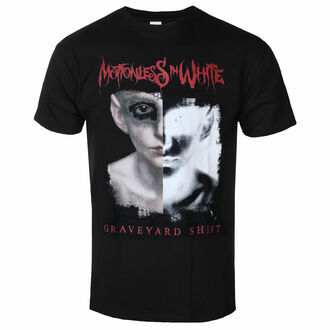 men's t-shirt Motionless In White - Split Screen - ROCK OFF - MIWTS01MB