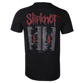 Men's T-shirt Slipknot - Tour - LOW FREQUENCY, LOW FREQUENCY, Slipknot