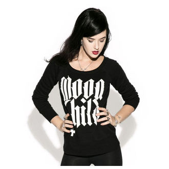 sweatshirt (no hood) women's - Moon Child - BLACK CRAFT, BLACK CRAFT