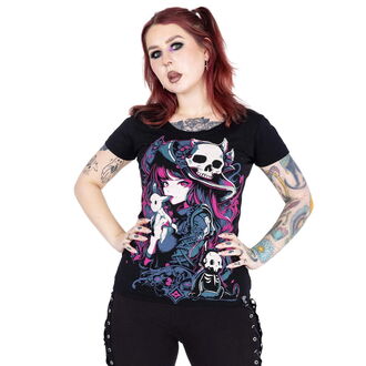 women's t-shirt CUPCAKE CULT - BUNNY WITCH - BLACK, CUPCAKE CULT