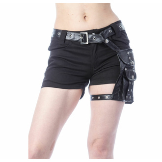 Women's shorts POIZEN INDUSTRIES - MUSETTE - BLACK - POI1009