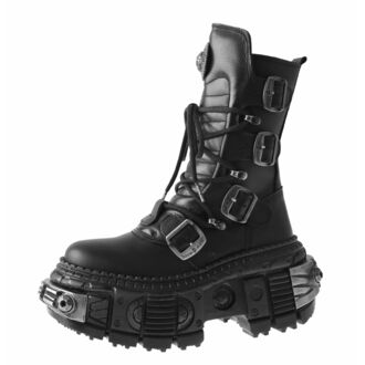 boots NEW ROCK - TANK CASCO NEGRO - POWER ACERO, NEW ROCK