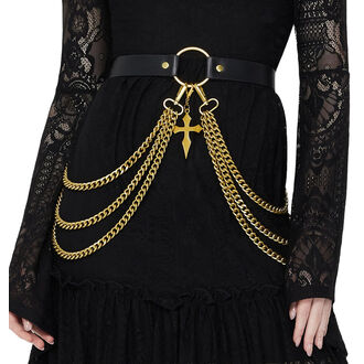 KILLSTAR belt - Poised Opulence - Black/Gold - KSRA013917
