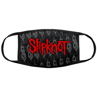 Mask Slipknot - Red Logo & Sigils - BL - ROCK OFF, ROCK OFF, Slipknot